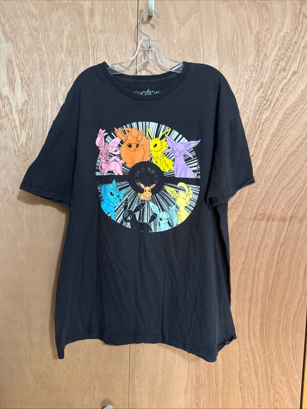 Hybrid Apparel Black Pokémon Logo Tee